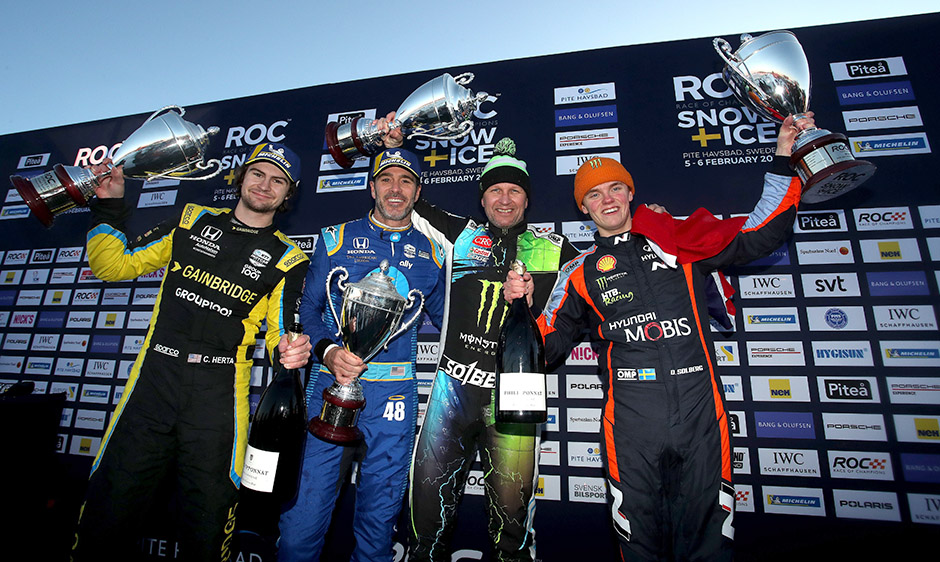 Colton Herta Jimmie Johnson