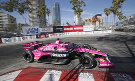 Thumbnail for Pagenaud's Sizzling Lap Leads Scorching Long Beach Practice
