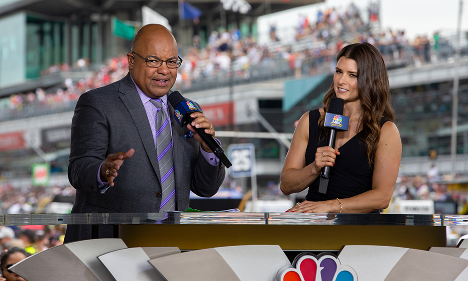 Mike Tirico Danica Patrick