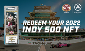 Thumbnail for Autograph Announces 2022 Indianapolis 500 NFT Collection 