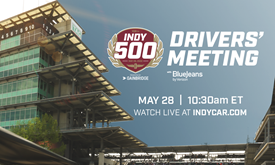 Thumbnail for Live: 2022 Indianapolis 500 Drivers' Meeting