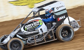 Thumbnail for Kanaan Exhilarated by Midget Demo Laps at IMS Dirt Track