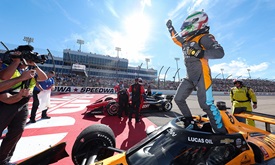 Thumbnail for O’Ward Wins Iowa after Late Crash for Dominant Newgarden