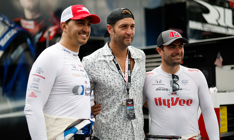 Graham Rahal and Jack Harvey