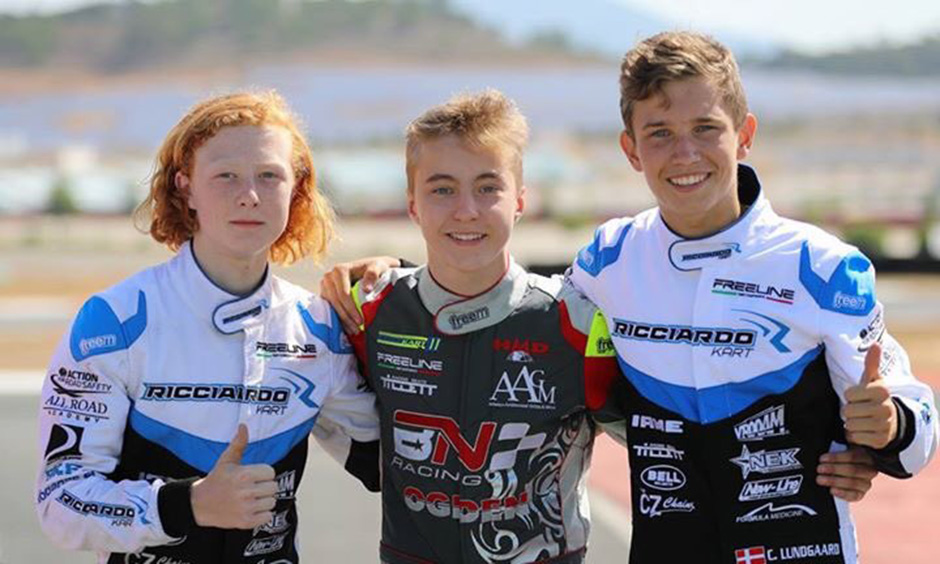 Rasmus Lindh, David Malukas, Christian Lundgaard