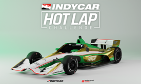 Thumbnail for Virtual Racers: Drive in INDYCAR Holiday Hot Lap Challenge!