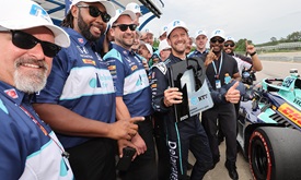 Thumbnail for Grosjean Edges Palou at Barber for Second Pole of Season