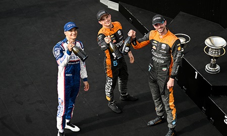 thumbnail for Arrow McLaren Strides into Elite with Powerful Day at IMS