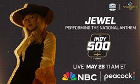 Thumbnail for Jewel To Perform National Anthem at Indianapolis 500