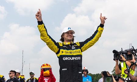 thumbnail for Herta Hustles to First NTT P1 Award of Season at Road America