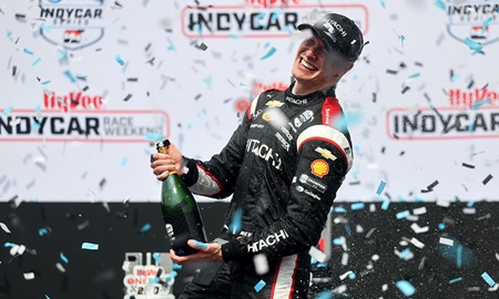 thumbnail for Broom Time: Newgarden, Penske Complete Iowa Sweep