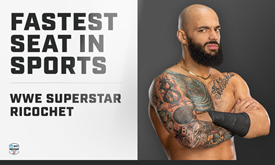 Thumbnail for WWE's Ricochet To Ride in Fastest Seat in Sports at IMS