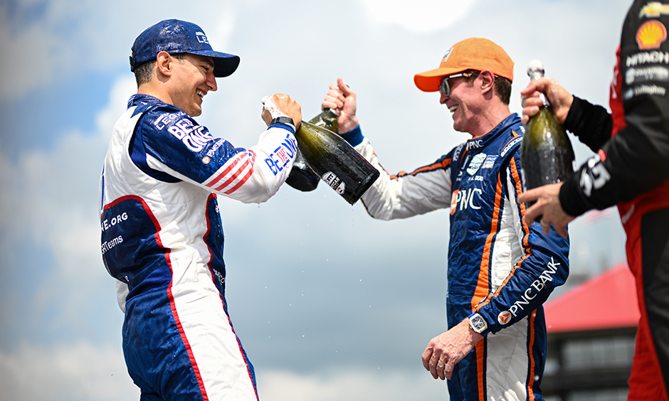 Alex Palou Scott Dixon