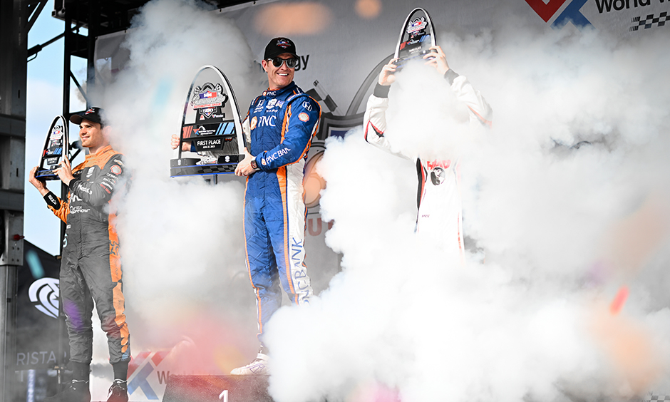 Pato O'Ward Scott Dixon