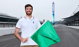 Thumbnail for Indy 500 Green Flag Starts Relay with Olympic Gold Medalist