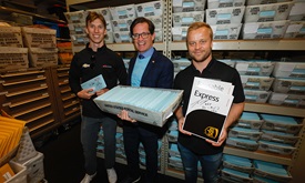 Thumbnail for Iconic Blue Envelopes with Indy 500 Tickets Mailed to Fans