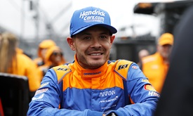 Thumbnail for Paddock Buzz: Larson Learns in Traffic Jam on IMS Oval