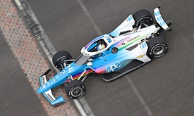 Thumbnail for Newgarden Leads Rain-Shortened First Day of Indy Open Test