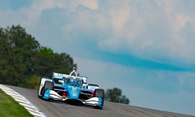 Thumbnail for Newgarden Finds Peace by Setting Pace in Barber Practice