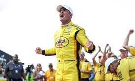 Thumbnail for McLaughlin Wins Record Pole as Penske Sweeps Front Row