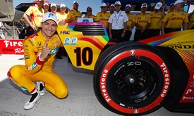 Thumbnail for Palou Powers to Precise Pole at Laguna Seca