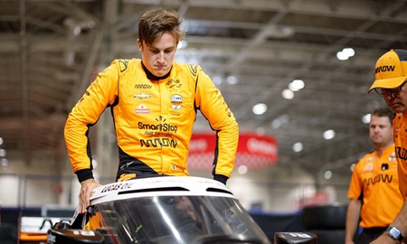 thumbnail for Planes, Trains and ... INDYCAR for Pourchaire