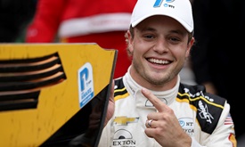 Thumbnail for Ferrucci To Stay with AJ Foyt Racing in 2025