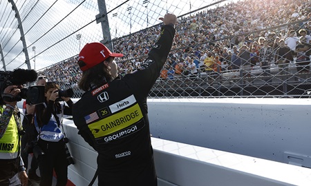 thumbnail for Herta Eyes 2025 Title Run after Breakthrough Oval Win