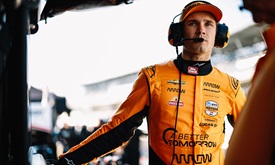 Thumbnail for IMS Test Was Open House for Lundgaard with Arrow McLaren