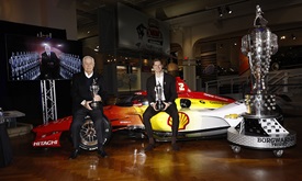 Thumbnail for Newgarden, Penske Bask in Glow of ‘Baby Borg’ Trophies