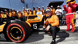 Thumbnail for Pato O’Ward, Christian Lundgaard Lock Out Thermal Front Row for Arrow McLaren