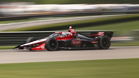 thumbnail for Marcus Ericsson Jumps to Top in Opening Barber Practice