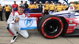 Thumbnail for Alex Palou Grabs Pole in Final Seconds of Barber Qualifying Thriller