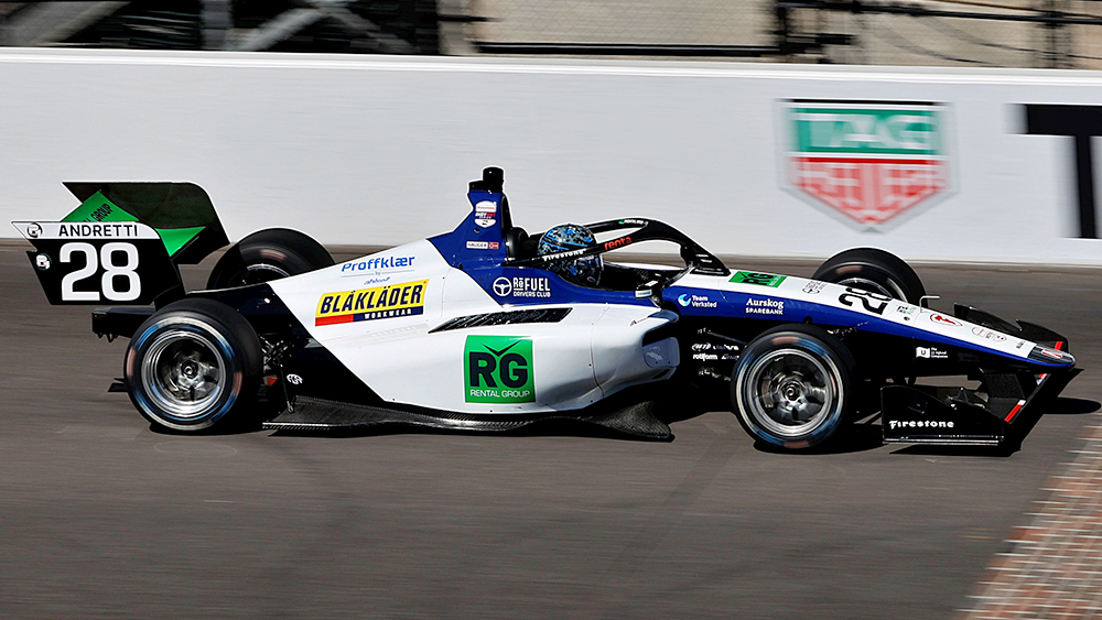 Dennis Hauger Sets Early Pace in Indianapolis Grand Prix Practice
