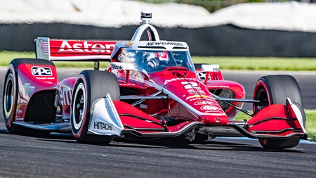 thumbnail for Josef Newgarden Rises to Top in Sonsio Grand Prix Warmup