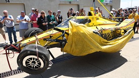Thumbnail for Practice Crash Parks Speedy Scott McLaughlin for Top 12 Qualifying