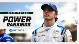 Thumbnail for Power Rankings: David Malukas Jumps into Top 10 after Strong ‘500’