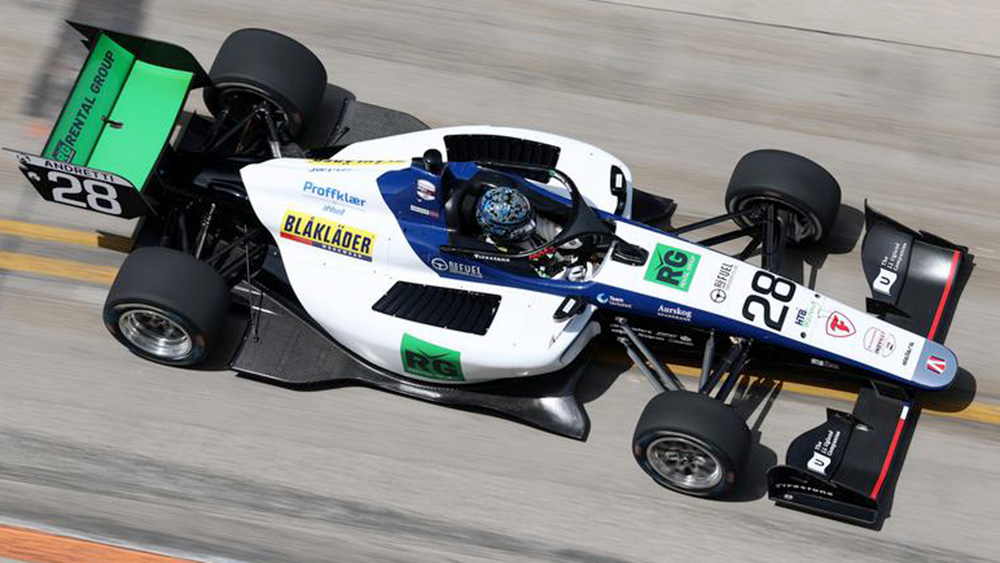 Dennis Hauger Picks Up Practice Pace, Aims for Pole at Detroit