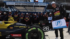 Thumbnail for Colton Herta Keeps Andretti Global Rolling with Motor City Pole