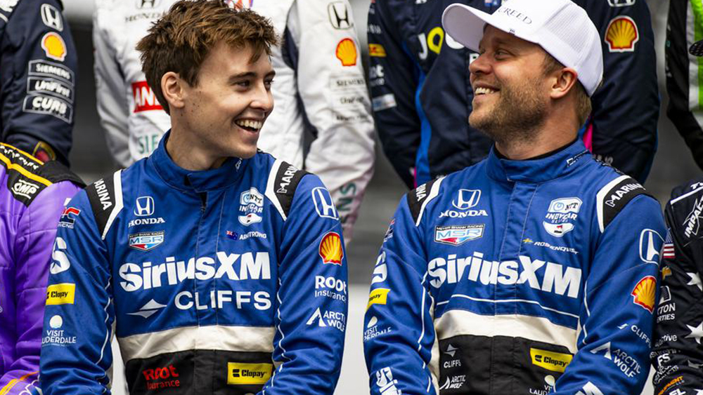 Marcus Armstrong Felix Rosenqvist