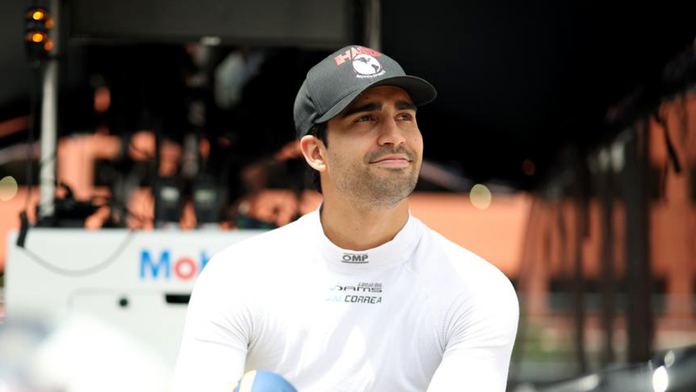 Chance Meeting Draws Juan Manuel Correa into INDY NXT