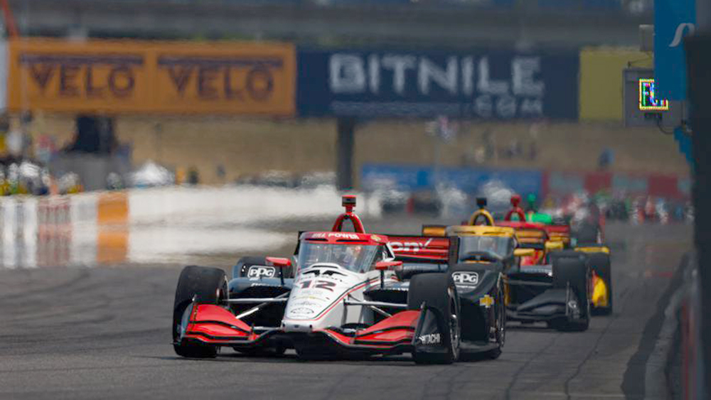 Will Power at Portland International Raceway