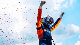 Thumbnail for Scott Dixon Grabs Unlikely Win at Mid-Ohio after Alex Palou's Miscue