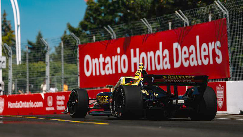 Colton Herta, Kyle Kirkwood 'Freaking Fast' in Toronto