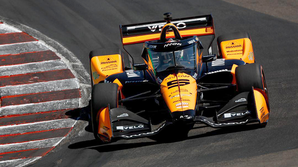 Pato O'Ward at Laguna Seca