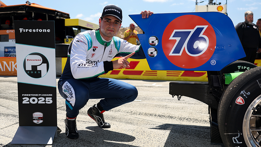 Caio Collet Stays Fast, Sweeps Both Poles at Laguna Seca