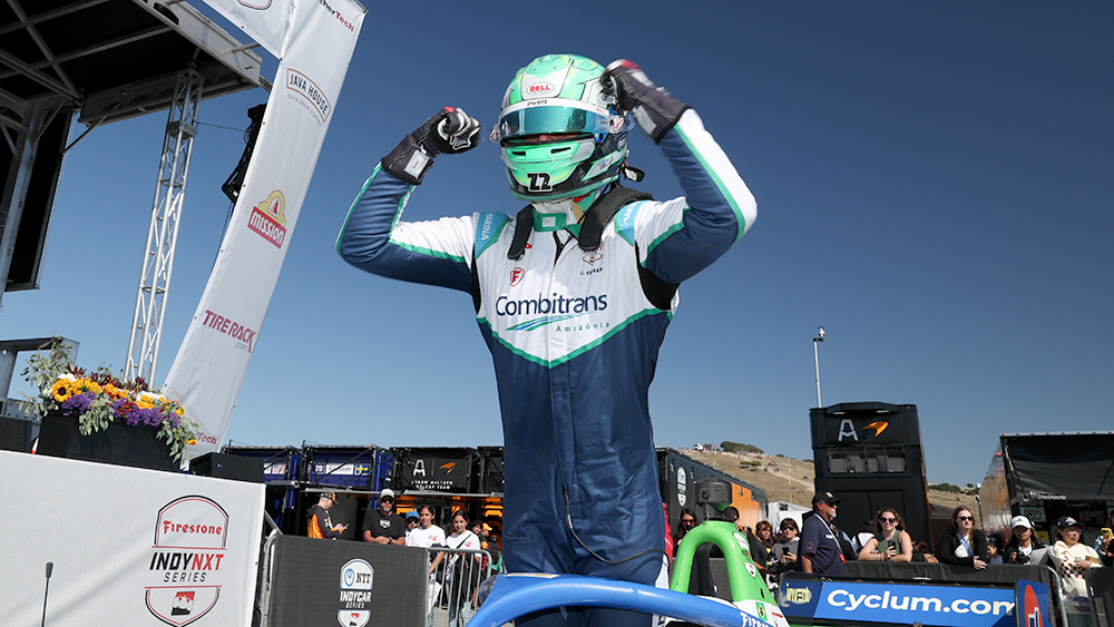 Caio Collet Sweeps Laguna Seca as Dennis Hauger Stumbles