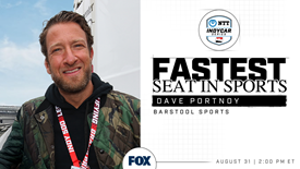 Thumbnail for Dave Portnoy To Ride in Fastest Seat in Sports at Nashville Finale