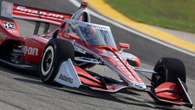 Thumbnail for Josef Newgarden Jumps to Top in First Milwaukee Practice