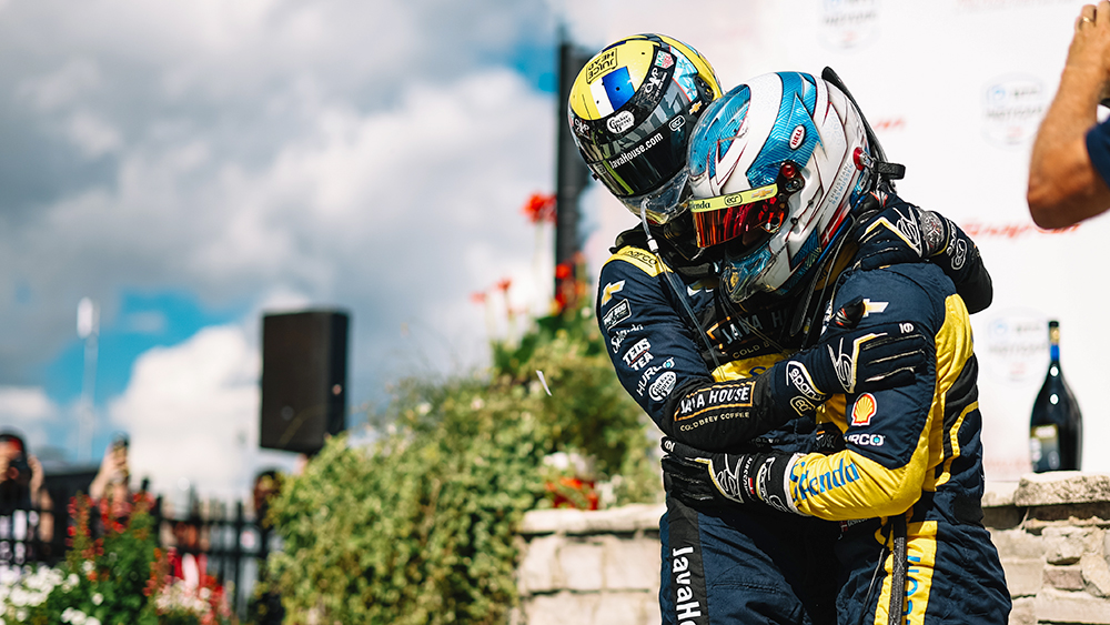 Alexander Rossi Christian Rasmussen